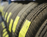 Recycled tires at B&M Auto in Waukesha